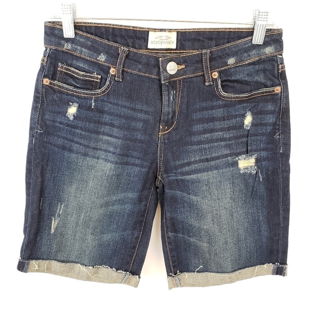 AEROPOSTALE Distressed Bermuda Sz 5/6 NWOT